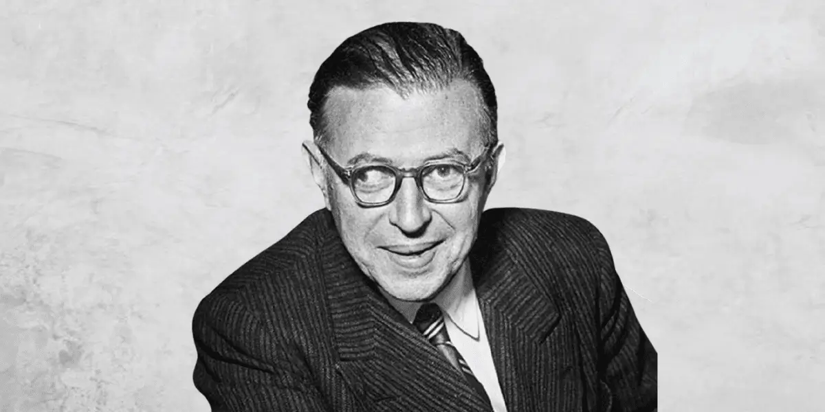 Before photo of Jean-Paul Sartre