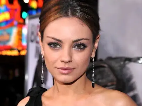 After photo of Mila Kunis