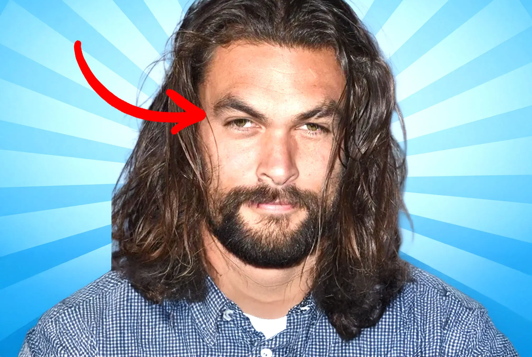 Jason Momoa lazy eye