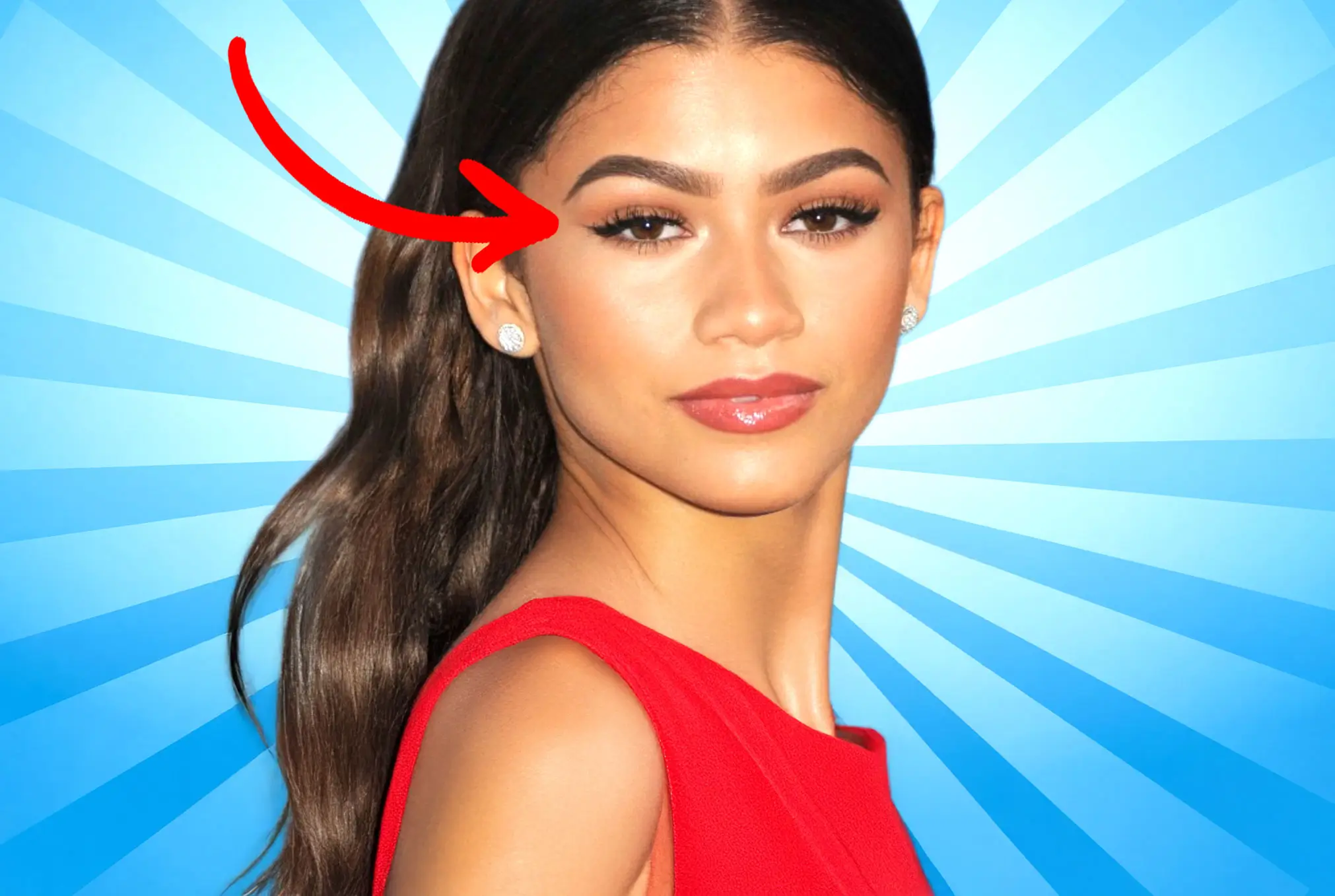 Zendaya lazy eye